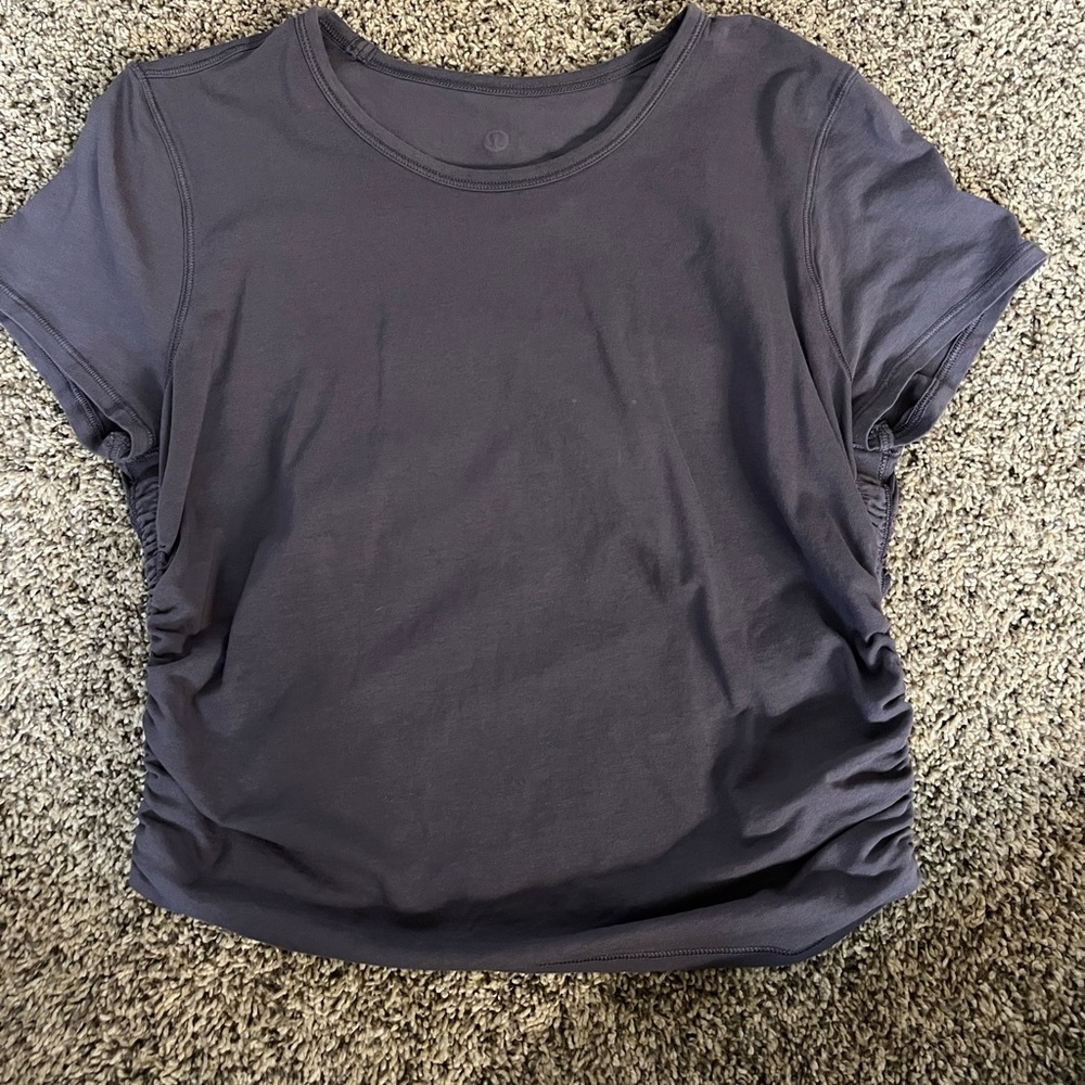 lululemon scrunched top